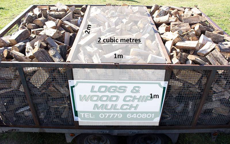 Premium logs 2 cubic metres